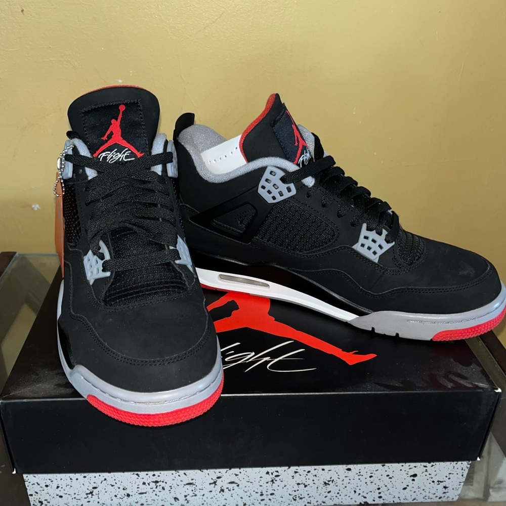 2019 Air Jordan 4 Retro OG Bred 2019